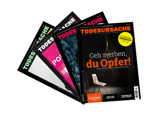 Magazine CAUSE DE MORT No. 01-04 Edition Bundle
