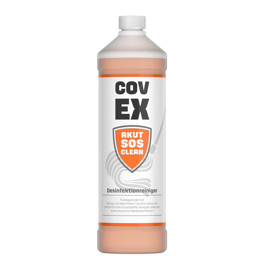 COV EX – Disinfectant Cleaner High Performance Concentrate 1l