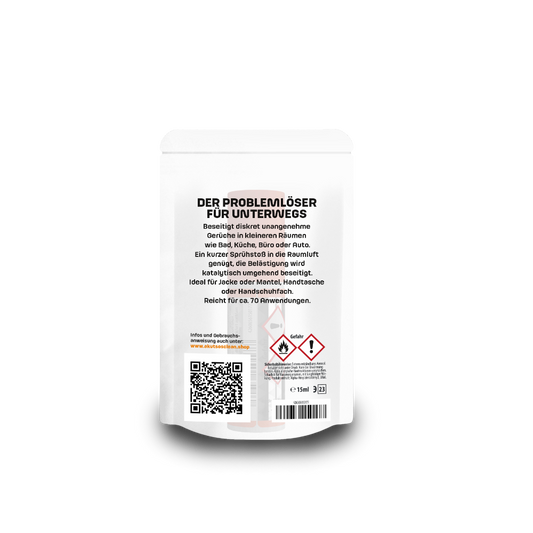 SMELL OFF POCKET - SPRAY ZUR GERUCHSNEUTRALISIERUNG