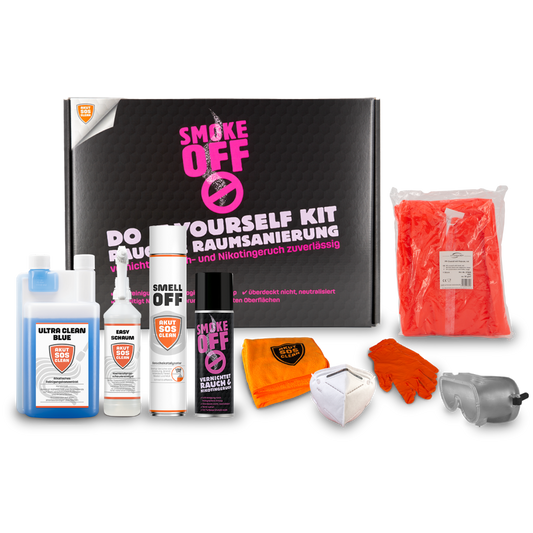 SMOKE OFF - Do it yourself Kit - Smoker Room Renovation