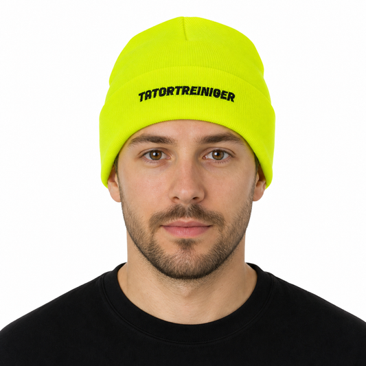 UNISEX MÜTZE - "TATORTREINIGER"