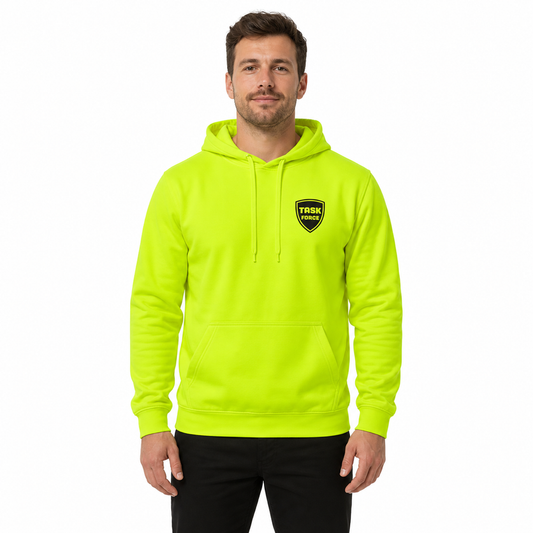 Hoodie Yellow - "TATORTREINIGER"